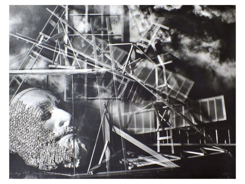 Fejér Ernő: Tér-kép, No.5. („Egyenes labirintus”) (1986) 