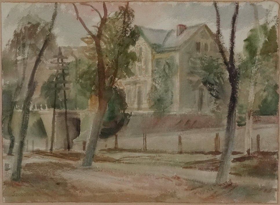 Szobotka Imre (1890-1961) : Zebegényi részlet