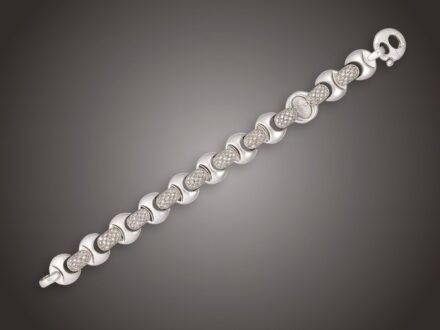 Nyakék, Baraka, 750 au, 170 bril. 3,12 ct, 87,0 g