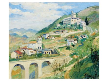 Klimó István: Olasz táj (1917)