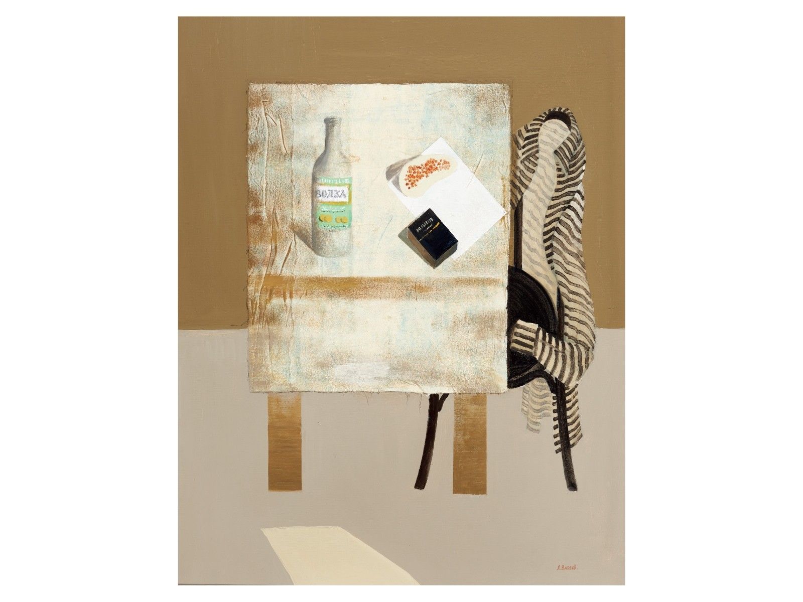 Alekszej Vlaszov: Csendélet vodkával