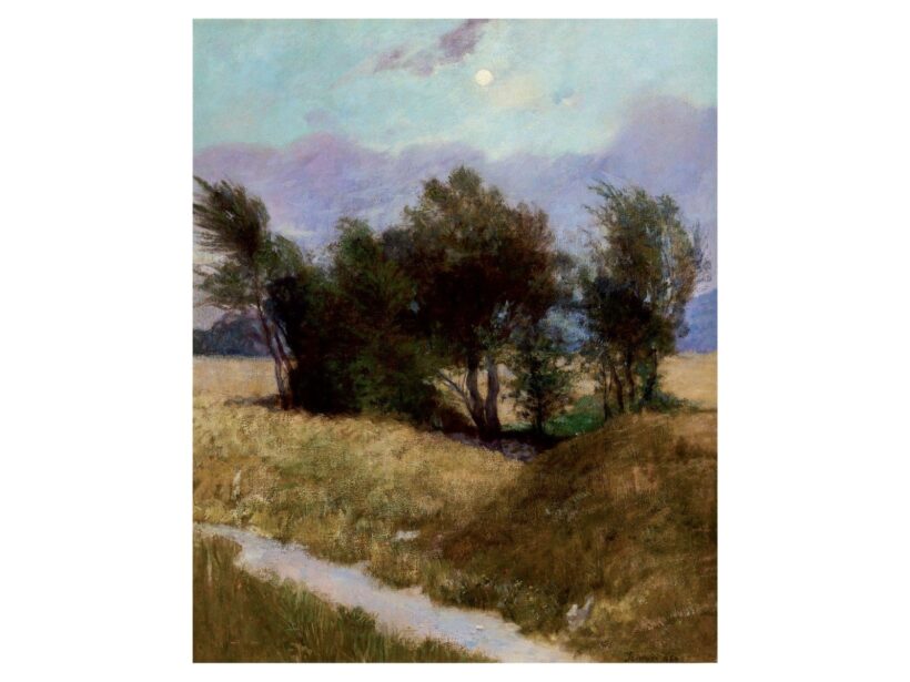 Szinyei Merse Pál: Facsoport mezőn (1869)
