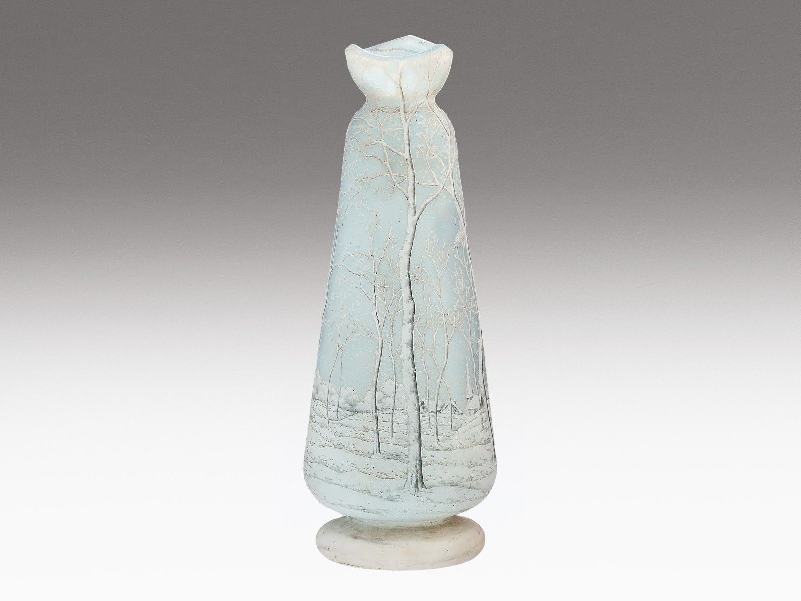 Francia szecessziós díszváza