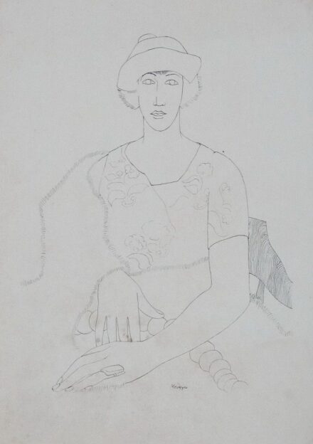 Medgyes László (1892 -): Hölgy kalapban