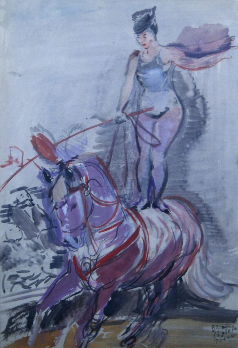 Biai Főglein István (1905-1974): Műlovarnő
