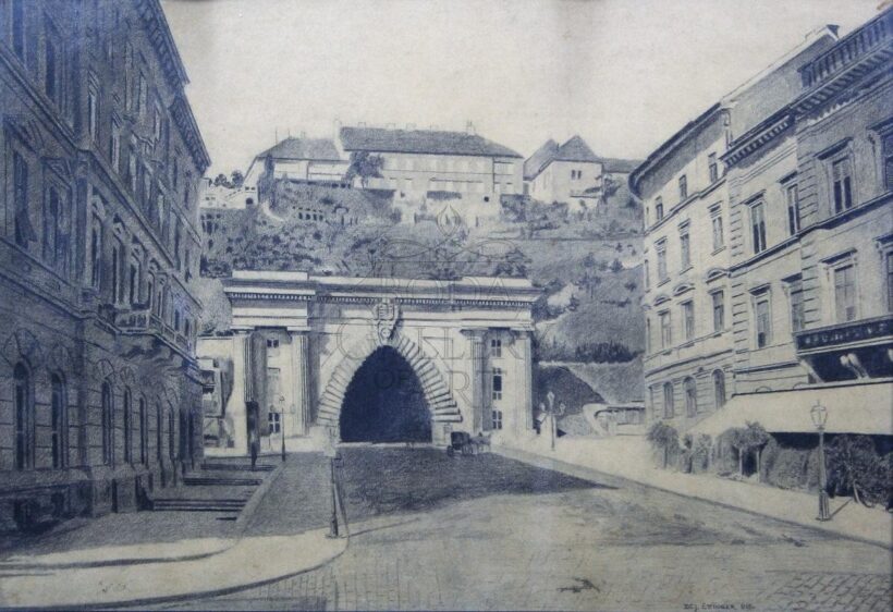 Dr j. Ettinger : Alagút 1915.