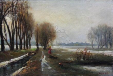 Egerváry Potemkin Ágost (1858-1930): Téli táj