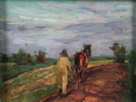 Mórotz Miklós (1890-1970): Folyópart