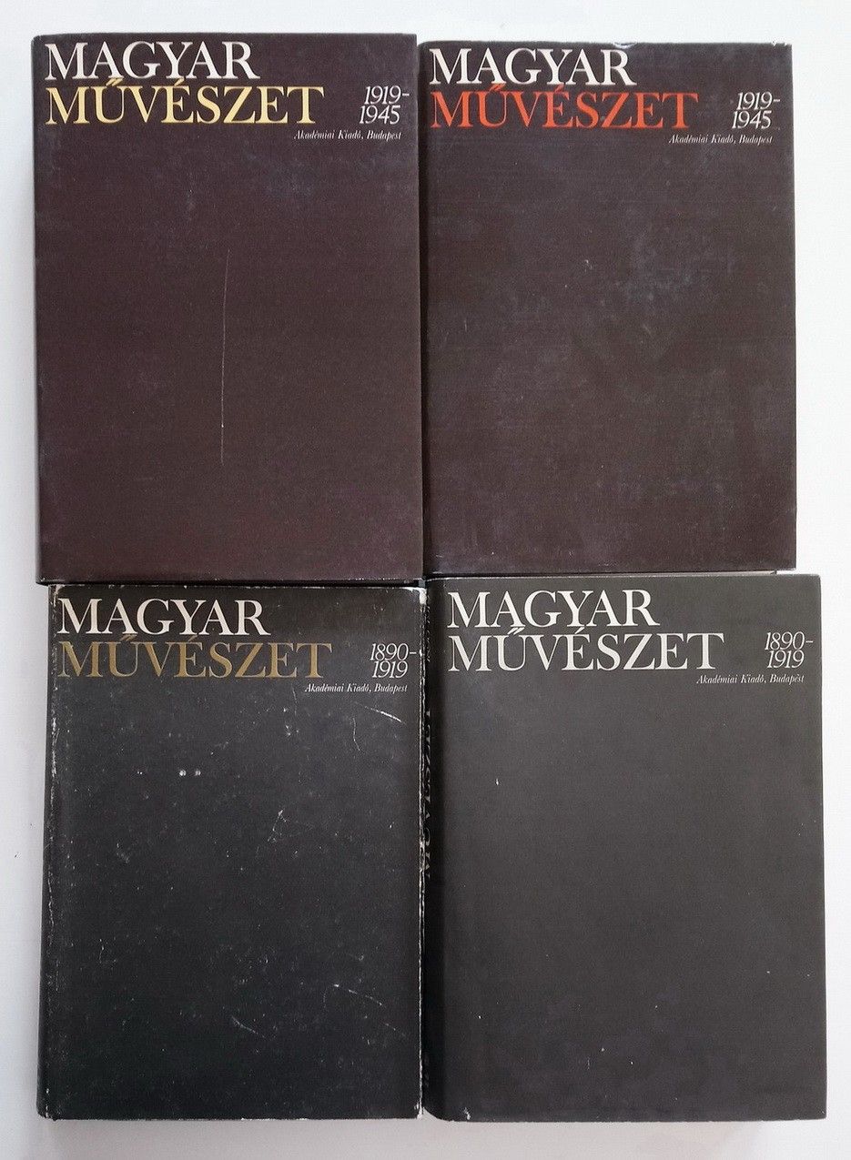 Magyar művészeti kézikönyvek - 4 db művészeti kiadvány