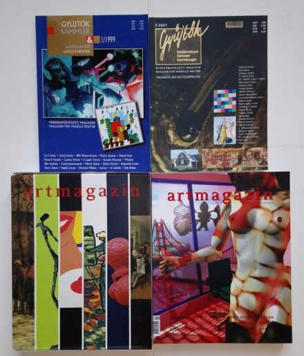 Artmagazin – 2003-2004, Gyűjtők és Gyűjtemények – 1999-2003 - 12 db művészeti folyóirat