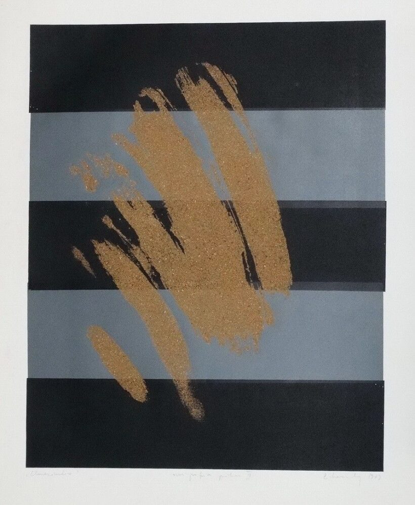 Záborszky Gábor (1912-1980): Elmozdulás, 1979