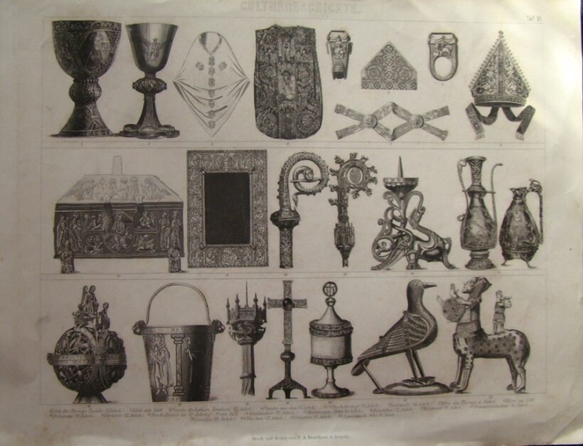 65-1097 Egyházi kegytárgyak