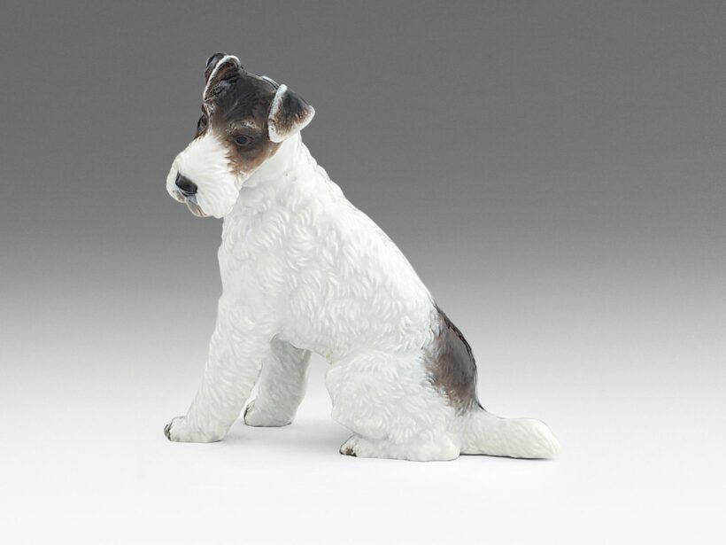 Rosenthal kisplasztika - Foxterrier