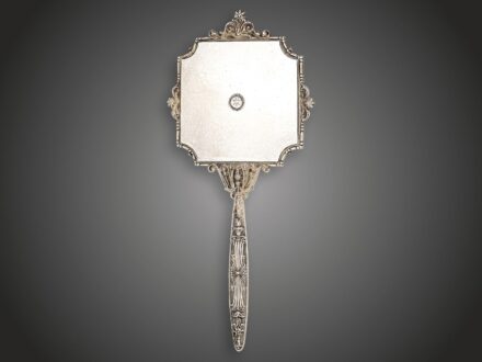 Magyar art deco kézitükör