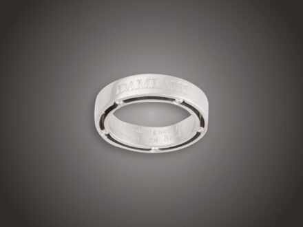 Gyűrű, Damiani, 585 au, 10 bril. cca. 0,30 ct, 14,0 g