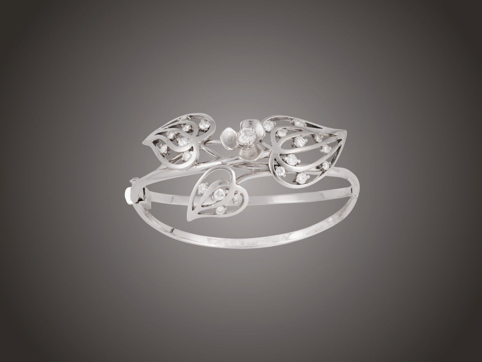 Karék, 585 au, 22 bril. cca. 1,75 ct, 30,6 g