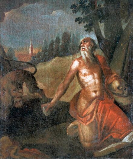 Német festő, 17. sz.: Szent Jeromos