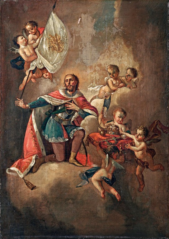 Jakobey Károly (1825-1891): Szent László király, 1869 körül