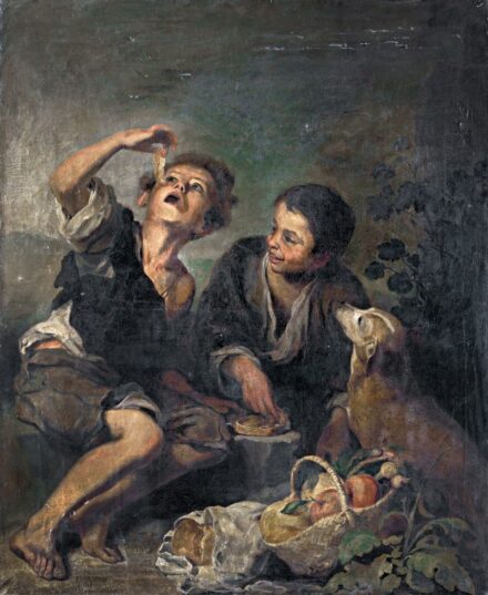 Murillo, Bartolomé Esteban (1618-1682) után, 19. sz.: Piteevők