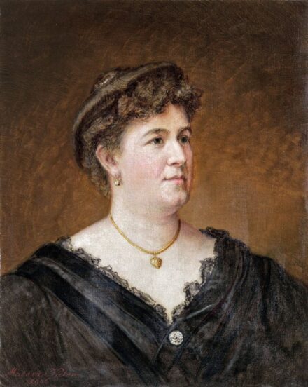 Madarász Viktor (1830-1917): Hölgyportré, 1906