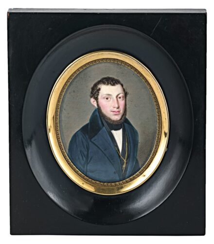 Suchy, Adalbert (1783 körül-1849): Férfi portré, 1837