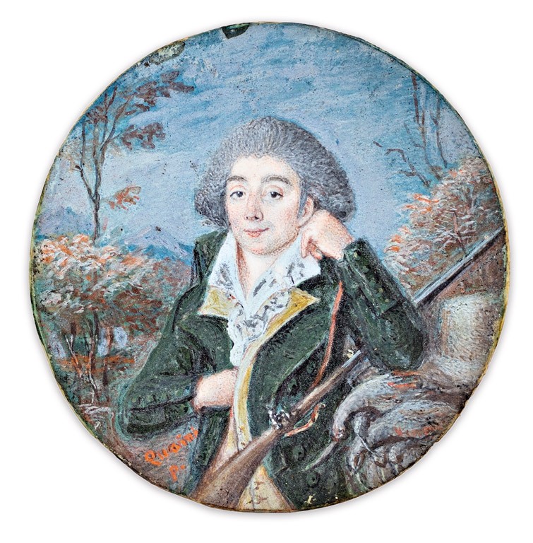Francia miniatúrafestő, 19. sz. eleje: A vadász