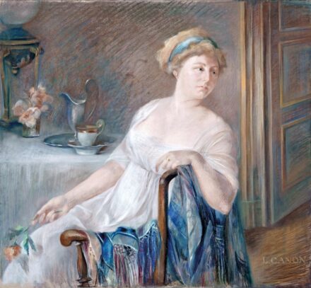 Canon, L. jelzéssel, 19. sz. vége: Szalonban