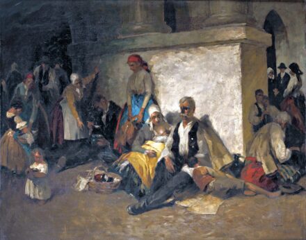 Jámbor Lajos (1884-1955 körül): Jelenet
