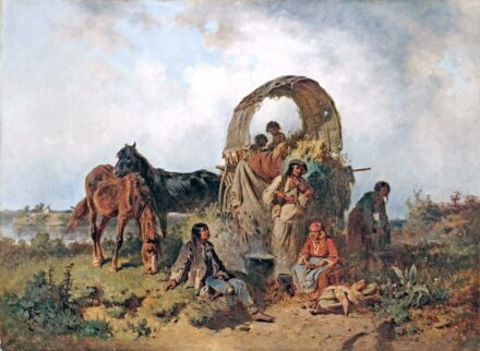 Venne, Adolf van der (1828-1911): Vándorcigányok
