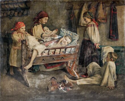Koszkol Jenő (1868-1935): Családi móka