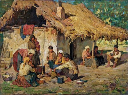 Gaál Ferenc (1891-1956): "Cigányok", 1934