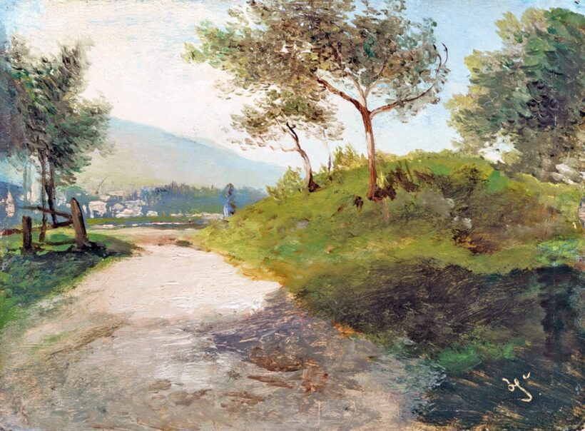 Haunold, Karl Franz Emanuel (1872-1911): Tájkép