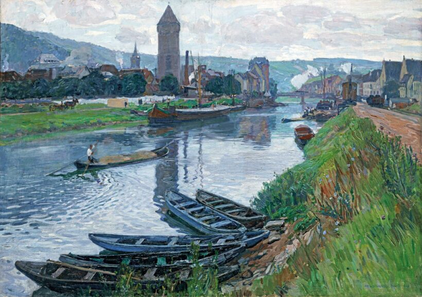 Kruis, Ferdinand (1869-1943): "Wertheim am Main", 1909