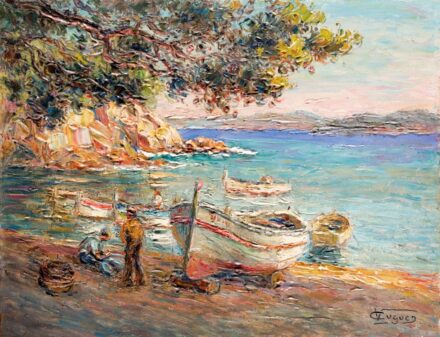 Guguen, Louis Victor (1882-1969): Mediterrán kikötő
