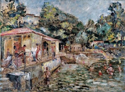 Herman Lipót (1884-1972): Fürdőzők a Csillaghegyen, 1937