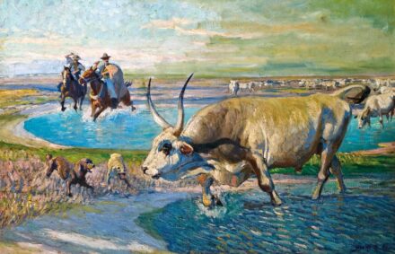 Juszkó Béla (1877-1969): Delelés, 1911