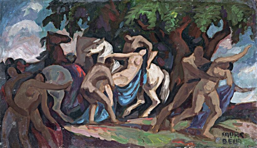 Kádár Béla (1877-1956): A szabin nők elrablása