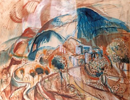 Egry József (1883-1951): Taorminai napkelte (Taormina I), 1930