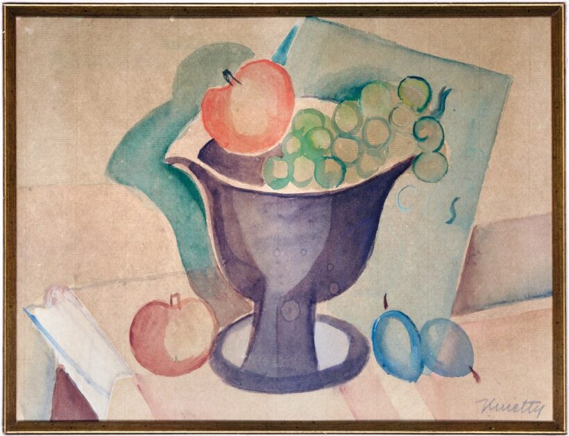 Kmetty János (1889-1975): Gyümölcscsendélet