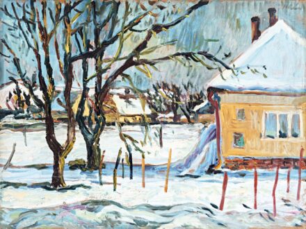 Schéner Mihály (1923-2009): "Havas táj"