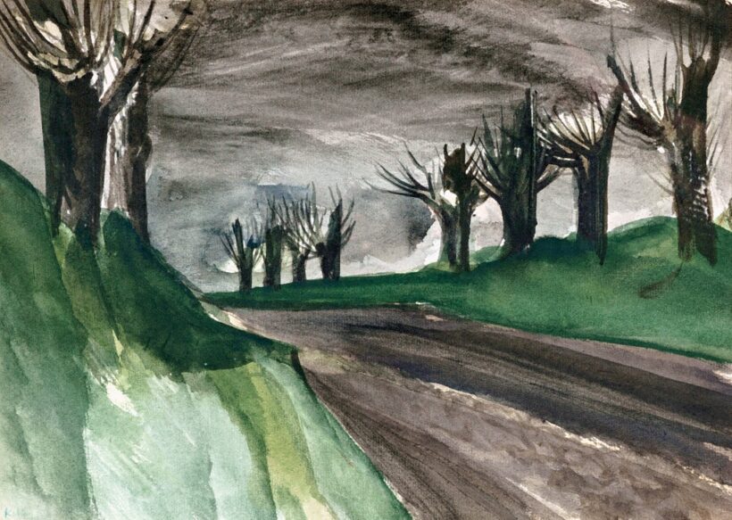 Kokas Ignác (1926-2009): "Út II", 1960