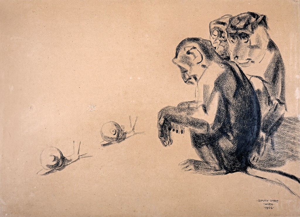 Simai Imre (1874-1955): "A filozófusok", 1901