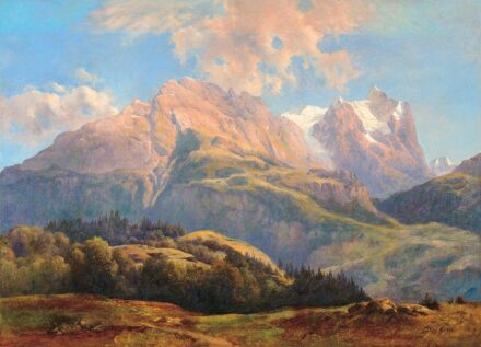 Telepy Károly (1828-1906) Tátra, 1887