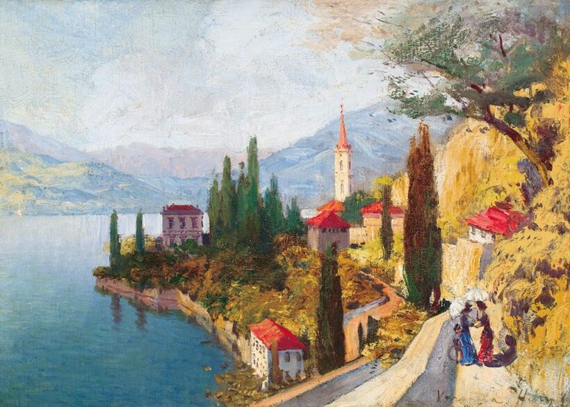 Háry Gyula (1864-1946) Varenna