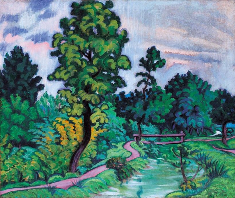 Boromisza Tibor  (1880-1960) Eső, 1912