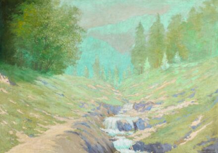 Szepesi Kuszka Jenő Tarpatak tavasszal, 1913