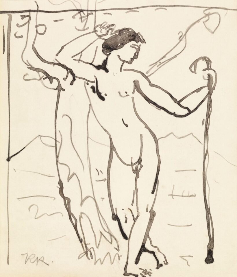 Kernstok Károly Ifjú (Keresztelő Szent János), 1910 körül