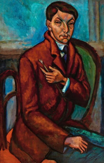Tihanyi Lajos Önarckép, 1910-es évek
