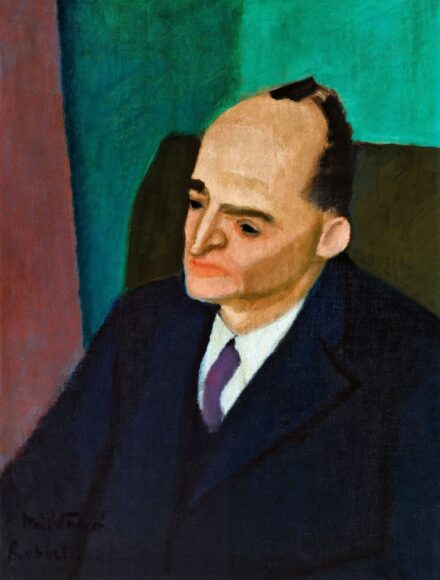 Berény Róbert Füst Milán portréja, 1928 körül