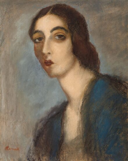Rippl-Rónai József Zongoraművésznő (Ticharich Zdenka), 1920-as évek
